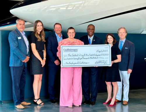 UNITED WAY OF THE COASTAL EMPIRE ANNOUNCES GULFSTREAM AS LARGEST CORPORATE GIVER